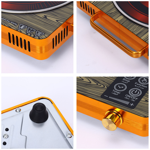 3500W Electric Infrared Cooker Commercial Waterproof Plate Fast Heating Electric Ceramic Cooker