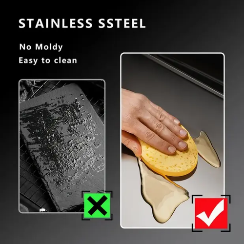 Stainless Steel Chopping Board, Non-slip Kitchen Chopping Board, Kitchen Cutting Board, Kitchen Accessories, Household Kitchen Gadgets