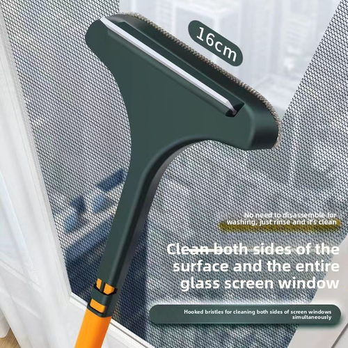 Two-in-one Window Screen Cleaning Brush Multi-functional Household Window Cleaning Brush
