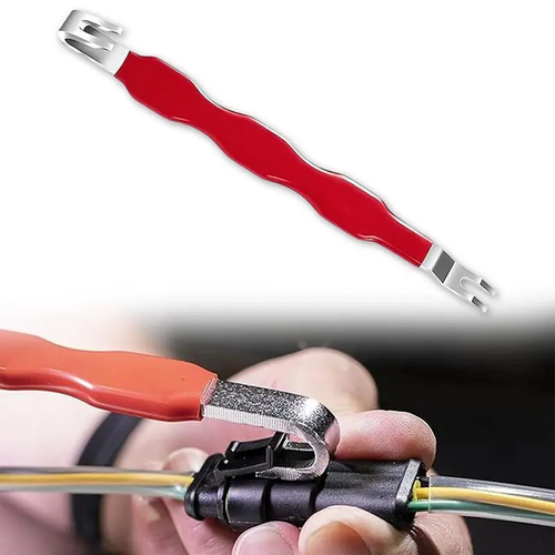 Automobile electrical terminal connector disconnector tool, plug connector disconnection tool, automotive universal electrical tools