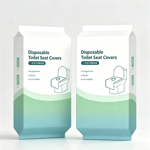 Disposable Toilet Seat Covers (20-Pack), 16x24in Nylon Plain Waterproof Portable Non-Slip Individually Wrapped Boxed Toilet Accessories Cover for Bathrooms Home Bathroom Hygiene Essentials