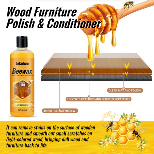 New Dustproof Polishing Refurbishing Gentle Cleaning and Maintenance Home Wooden Floor Cleaner