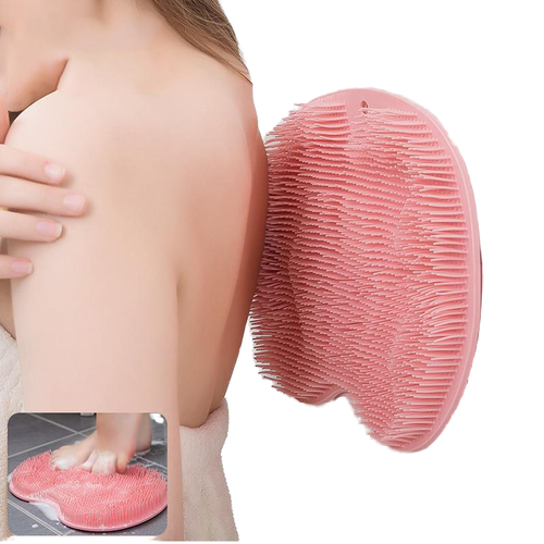 Household Bathroom Massage Foot Mat Wash Foot Silicone Feet Cleaner Shower Foot Massager Floor Scrubber Pads