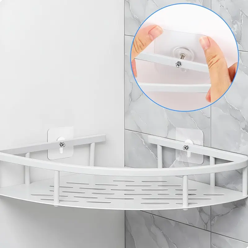 Acrylic Photo Wall Hooks, 20PCS (Buy 10 Get 10 Free) - Stainless Steel & Ceramic Self-Adhesive Smooth Lightweight Wall-Mount Hooks for Easy Installation, Bathroom Storage Organization & Decor, Organiser