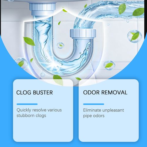 Drainage Pipes Kitchen Sinks Toilets Clogged Sewers Odor Cleaning