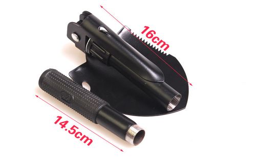 Multifunctional Folding Carbon Steel Shovel