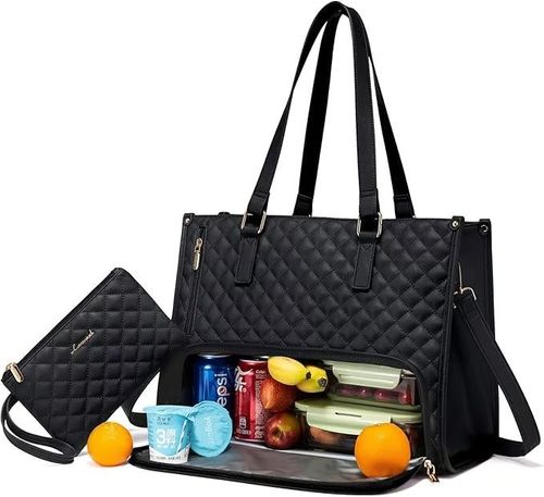 💼 A bolsa tote 2 em 1 definitiva – onde a elegância encontra a funcionalidade! 🍽️