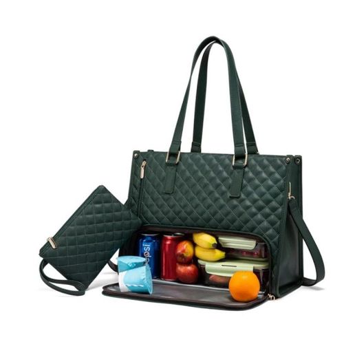 💼 A bolsa tote 2 em 1 definitiva – onde a elegância encontra a funcionalidade! 🍽️