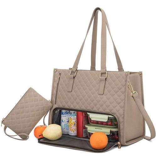💼 A bolsa tote 2 em 1 definitiva – onde a elegância encontra a funcionalidade! 🍽️