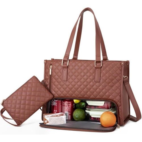 💼 A bolsa tote 2 em 1 definitiva – onde a elegância encontra a funcionalidade! 🍽️