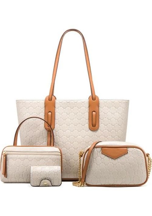 👨‍🔧👜Conjunto de bolsas para mãe e bebê - Design 4 em 1, moderno e versátil!