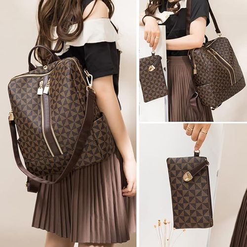 💜50% DE DESCONTO 💜Combo estiloso de mochila e bolsa de grande capacidade