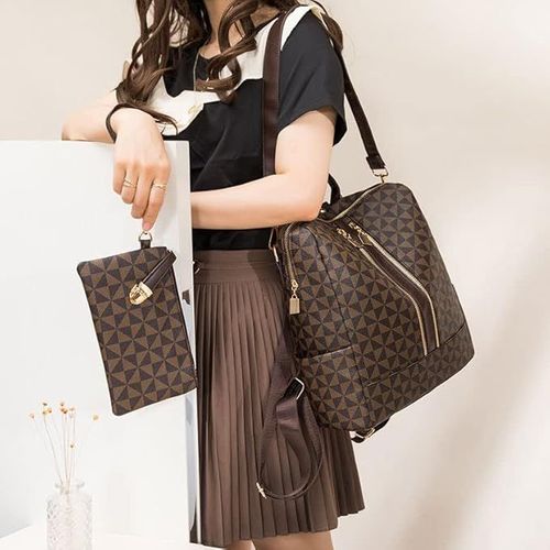 💜50% DE DESCONTO 💜Combo estiloso de mochila e bolsa de grande capacidade