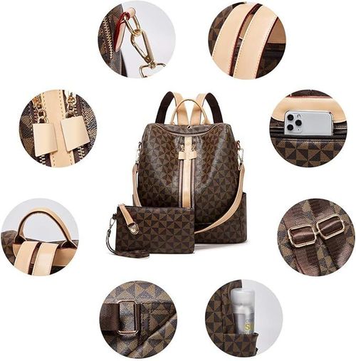💜50% DE DESCONTO 💜Combo estiloso de mochila e bolsa de grande capacidade