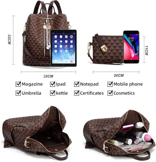 💜50% DE DESCONTO 💜Combo estiloso de mochila e bolsa de grande capacidade
