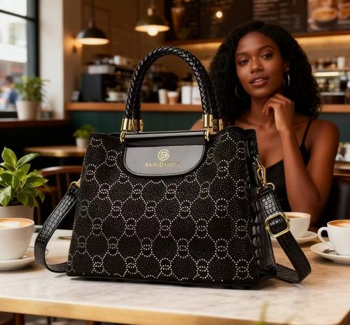 👨‍🔧Bolsa de senhora luxuosa com 3 compartimentos e alça de ombro👜