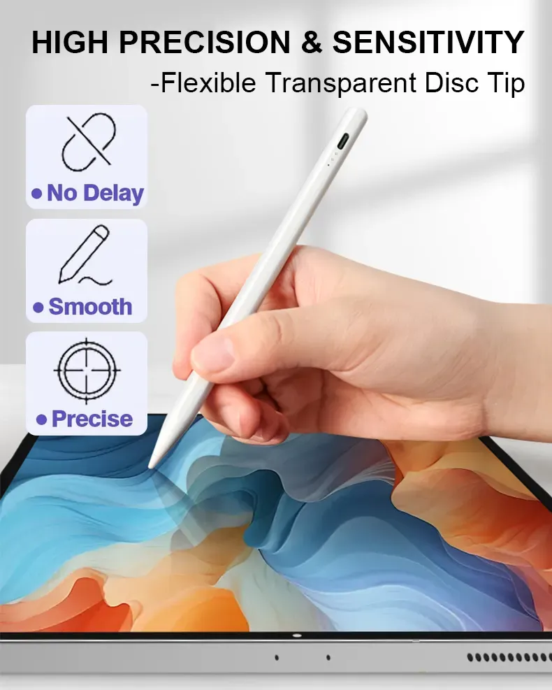 ✏️✏️✏️Smart Universal Active Drawing Touch Stylus with Fine Tip for Android Capacitive Screen Phone Capacitive Stylus, 🎁Magnetic Function Universal Stylus Touch Screen Pen Can Be Used for Ipad