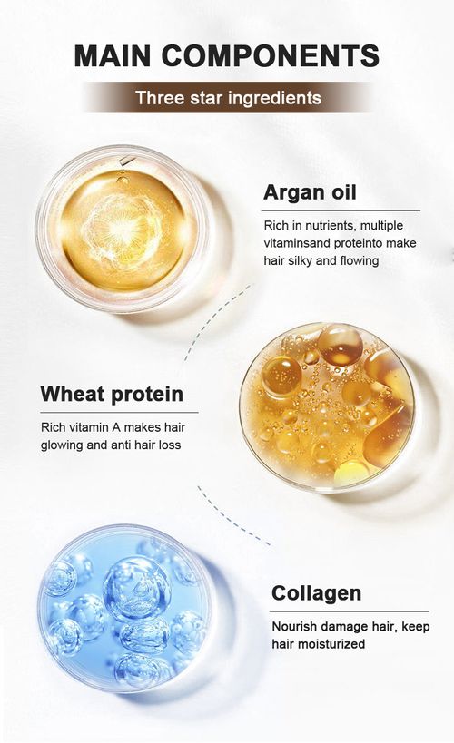 Smoothing Shiny Nourishing Collagen 500ML Hair Products for Dry and Damaged Hair