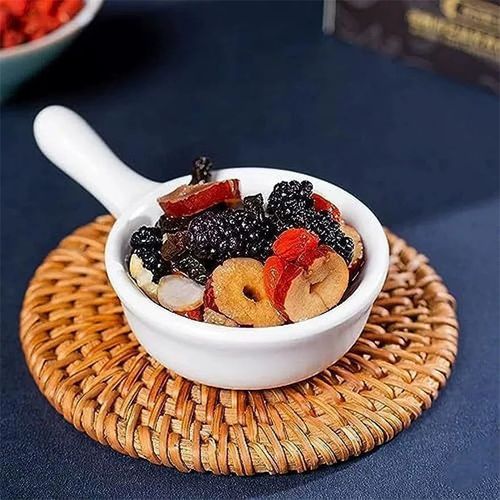 Men's High Quality Ginseng Polygonatum Mulberry Wolfberry Five Treasures Tea Organic Kidney Cleansing and Detoxification