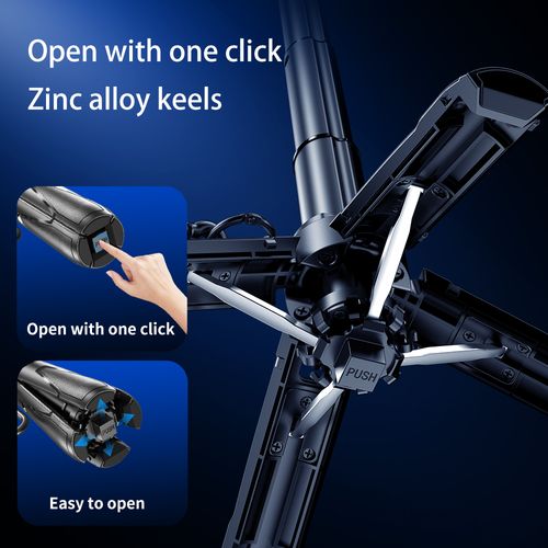 Tripod Selfie Stick Portable Small Storage Size Light Standing Handheld Phone Holder for Mobile Phone