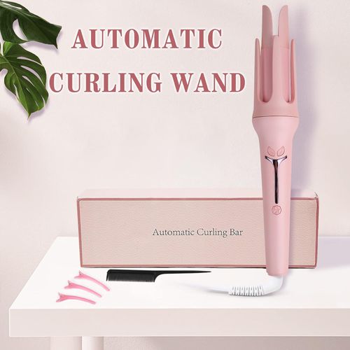 Automatic PTC Electric Curling Iron Portable Ceramic Rotating Hair Wave Curler Professional Curling Iron Wand