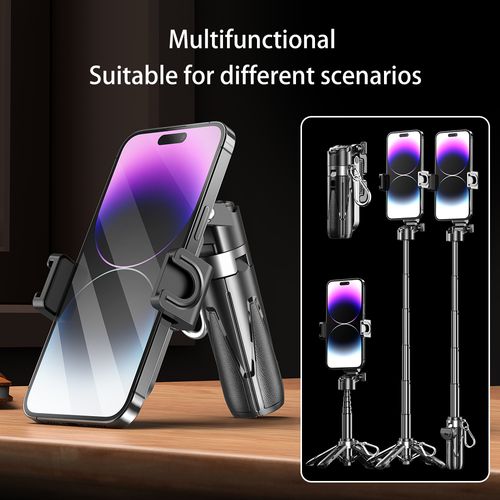 Tripod Selfie Stick Portable Small Storage Size Light Standing Handheld Phone Holder for Mobile Phone