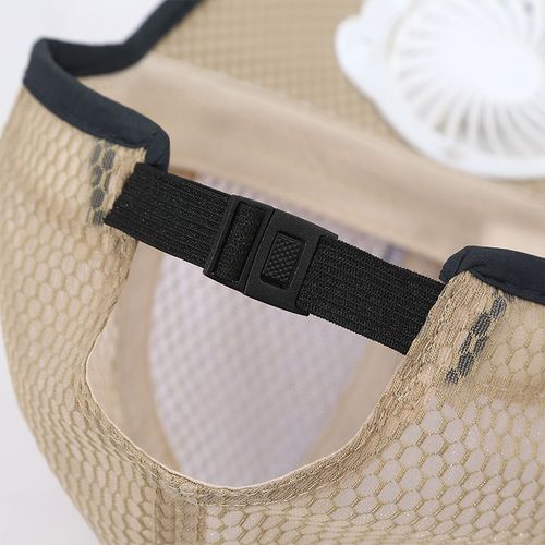 Outdoor Fan Hat Wide Large Edge Sun Baseball Cap Men Camping Sport Cooler Hat Solar Powered USB Charging Fan Hats
