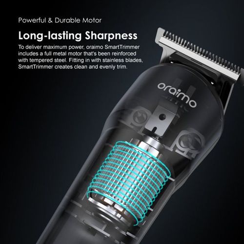 Oraimo Multi-functional Smart Trimmer With 4 Guided Combs