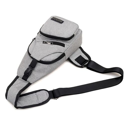 MeiJieLuo Men Casual Outdoor Travel Crossbody Bag With USB Port