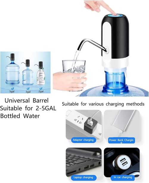 Electric Automatic Water Dispenser Pump Rechargeable