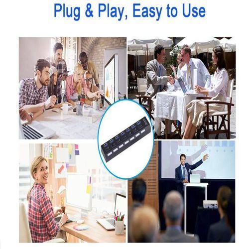 Splitter 7 Port USB 2.0 High Speed USB