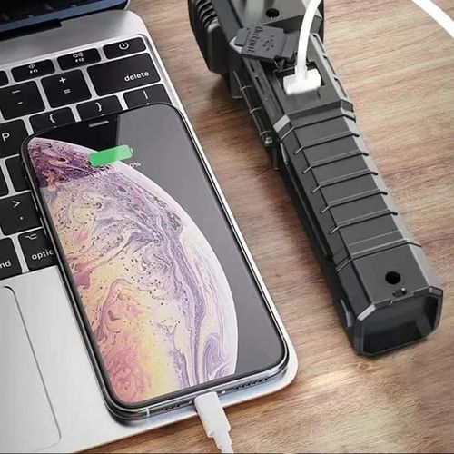 4 In 1 Multifunctional Rechargeable Car Hammer Flashlight