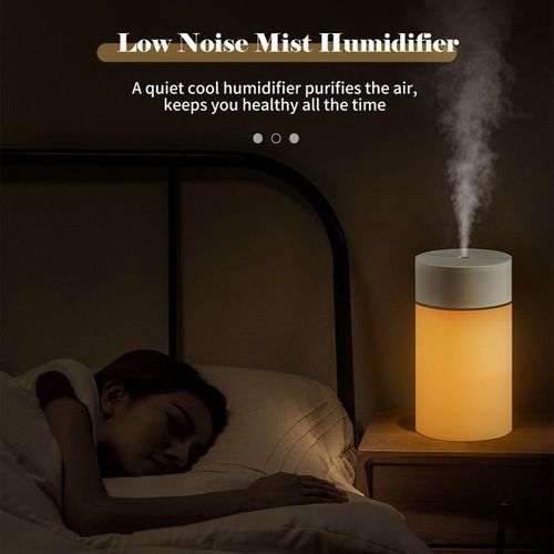260mL Mist Humidifier Diffuser Colorful Night Light Quiet