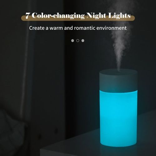 260mL Mist Humidifier Diffuser Colorful Night Light Quiet