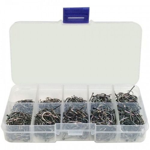 100pcs In 1 Barbed Fish Hook Set