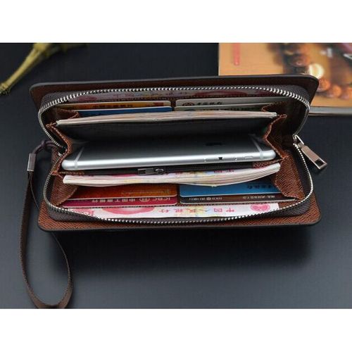 Multi-function Unisex Clutch Wallet-Black