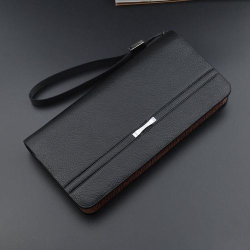 Multi-function Unisex Clutch Wallet-Black
