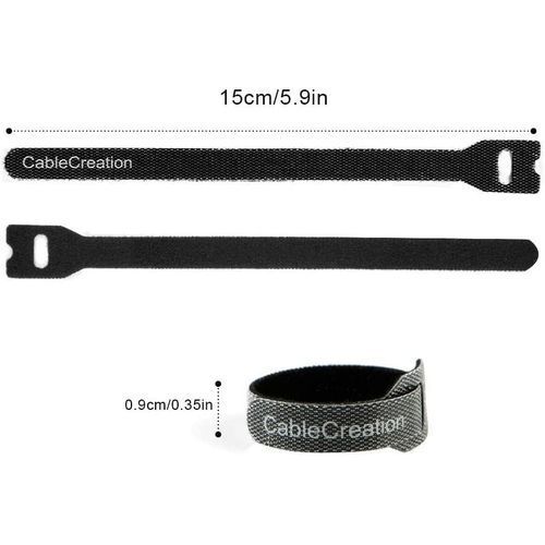 50PCS Reusable Fastening Cord Cable Tie Management
