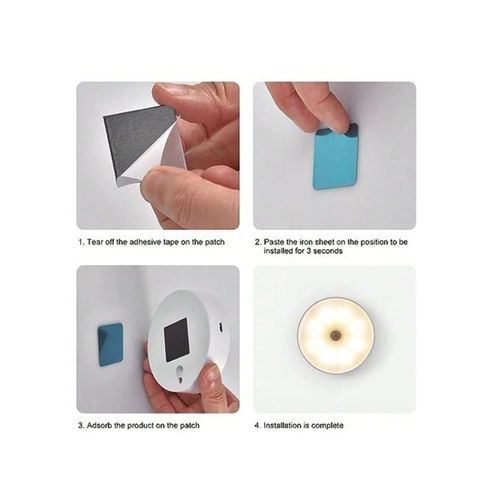 Intelligent LED Body Sensor Wireless Lighting Night Light