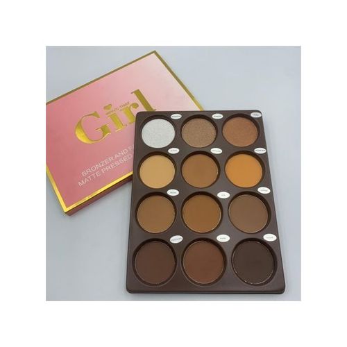 🔥Who's That Girl 12 In 1 Professional Powder Palette🔥