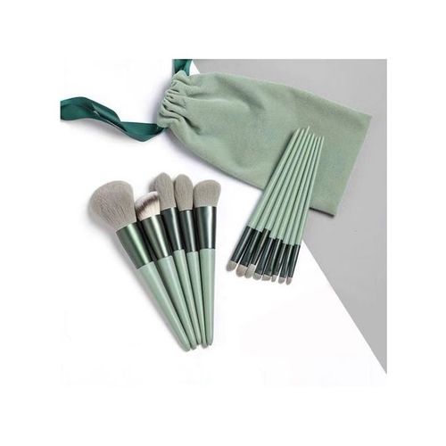 13PCS Makeup Brush Kit With Storage Bag Eyeshadow Eyebrow