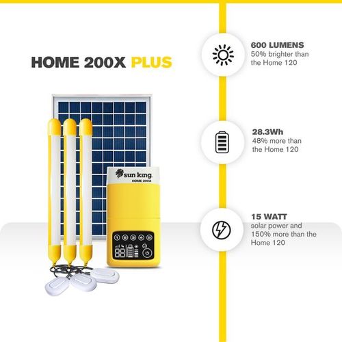 Sun King Home 200X Plus Solar Light System