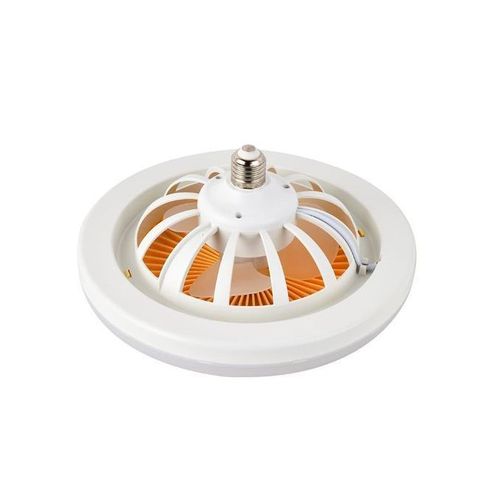 Led Ceiling Light With Built-in Fan And Remote Control - 30W