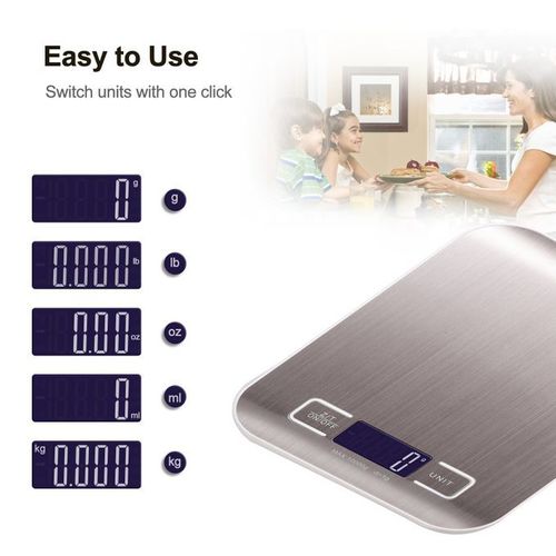 Rechargeable Kitchen Digital Food Scale 10KG Measuring