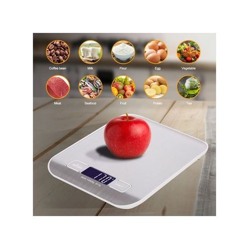 Rechargeable Kitchen Digital Food Scale 10KG Measuring