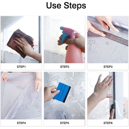 200x45cm 3D Window Film Electrostatic Self-adhesive Sticker