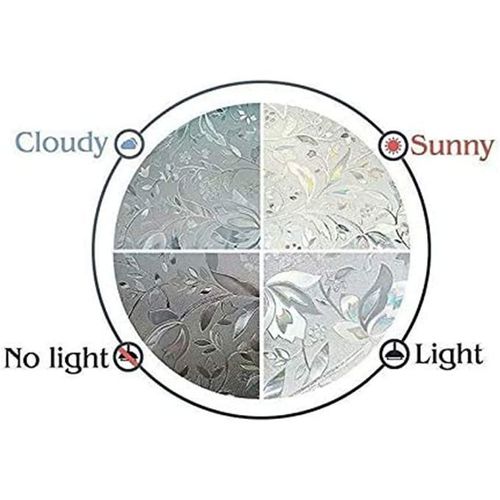 200x45cm 3D Window Film Electrostatic Self-adhesive Sticker