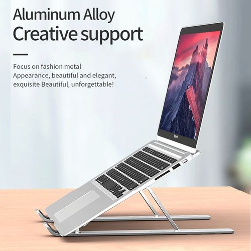 Metal Material Laptop Stander Portable Bracket Fold Radiator