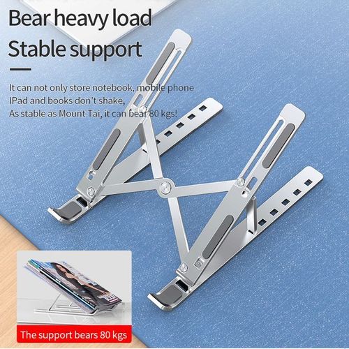 Metal Material Laptop Stander Portable Bracket Fold Radiator