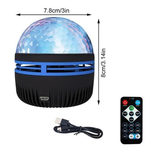 Starry Projector Night Light With Remote Control